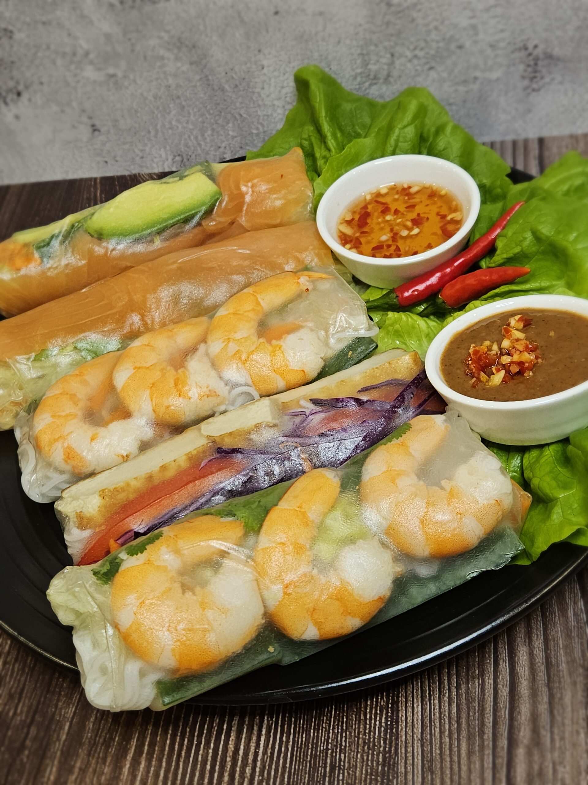 Thao's Kitchen summer rolls